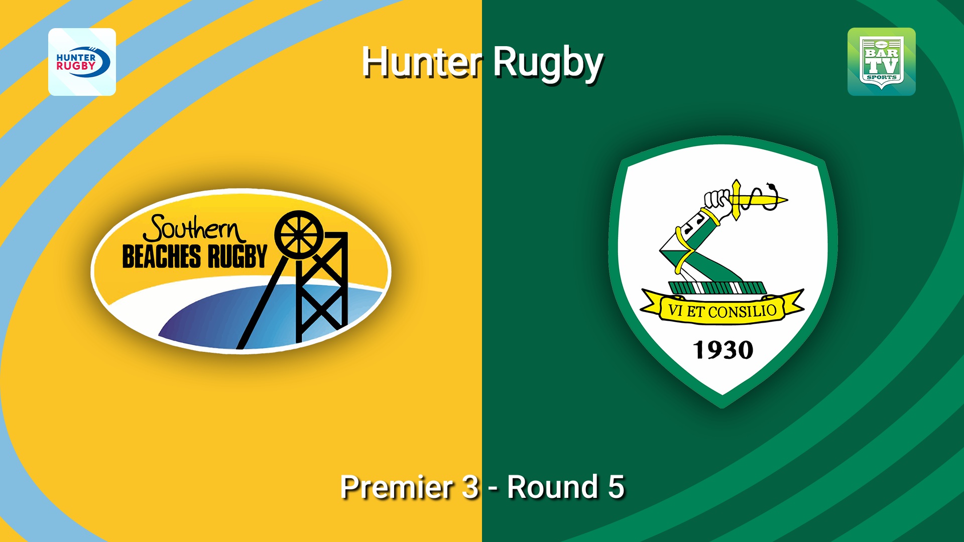 260509-video-Hunter Rugby Round 5 - Premier 3 - Southern Beaches v Merewether Carlton Slate Image