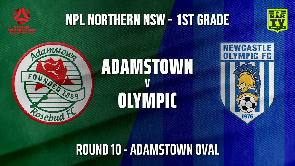 210605-NPL - NNSW Round 10 - Adamstown Rosebud FC v Newcastle Olympic Slate Image