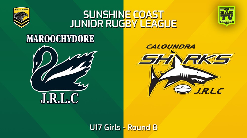 240531-video-Sunshine Coast Junior Rugby League Round 8 - U17 Girls - Maroochydore Swans JRL v Caloundra Sharks JRL Slate Image