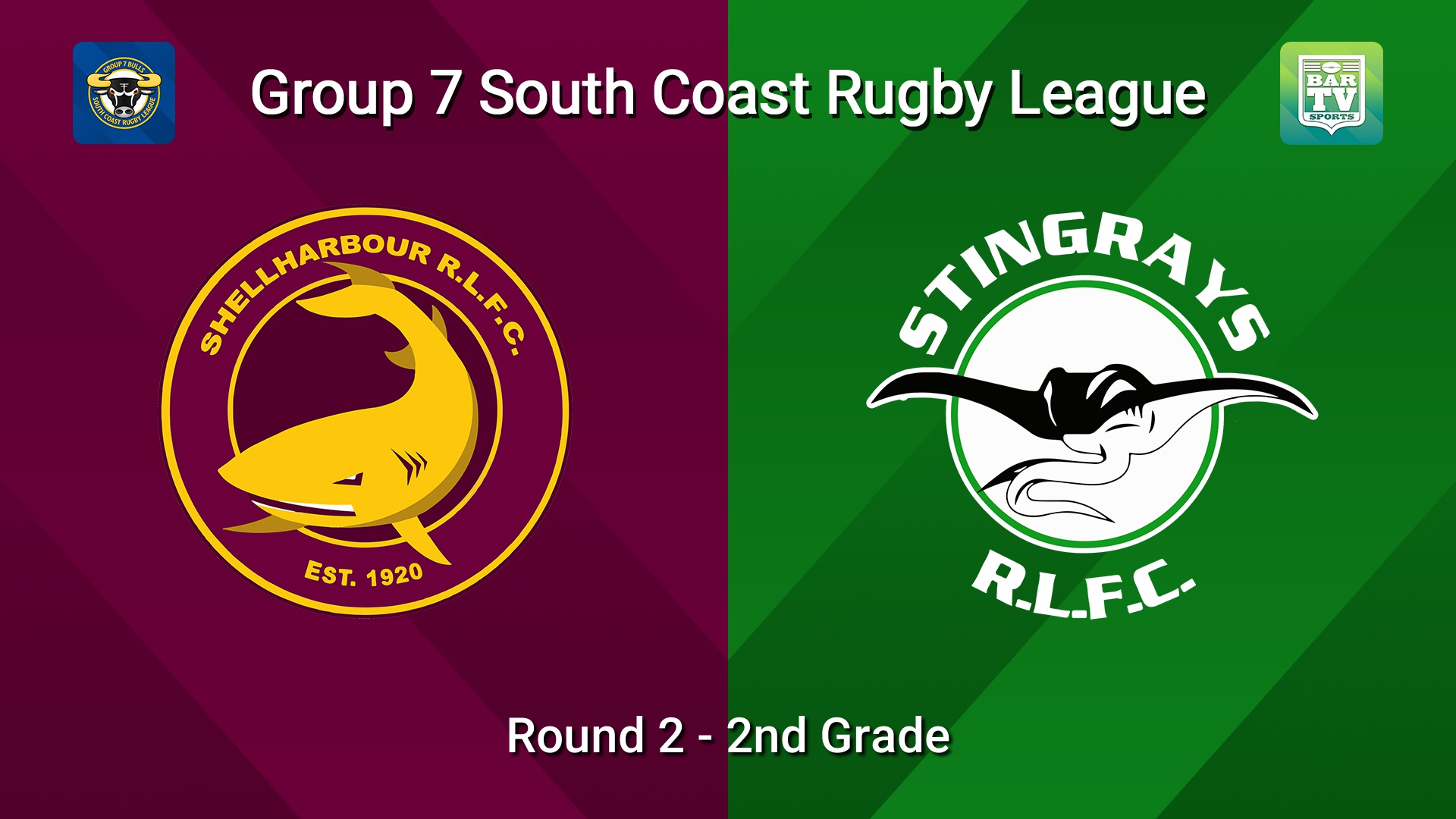 260426-video-South Coast Round 2 - 2nd Grade - Shellharbour Sharks v Stingrays of Shellharbour Slate Image