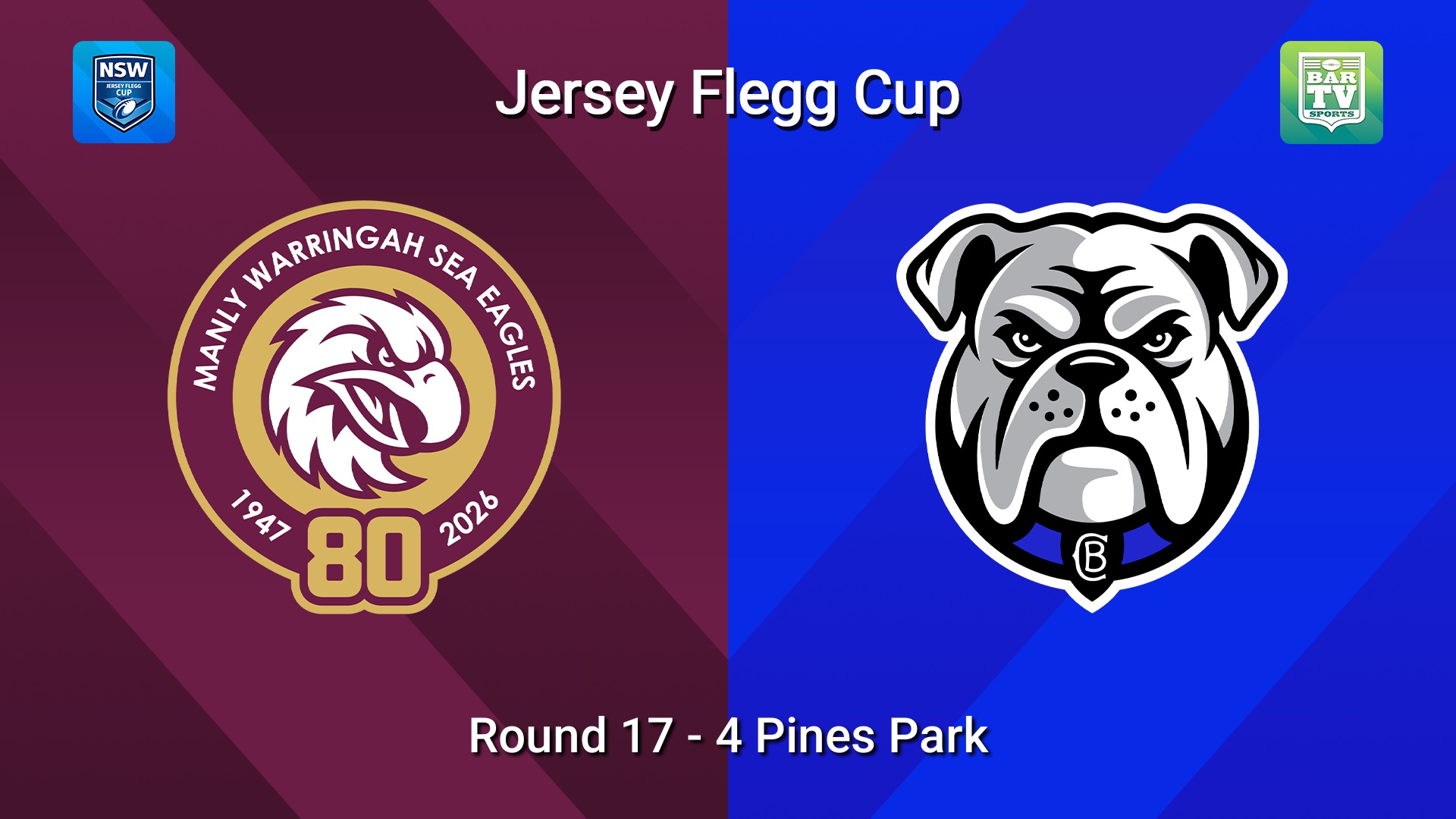 260627-video-Jersey Flegg Cup Round 17 - Manly Warringah Sea Eagles v Canterbury-Bankstown Bulldogs Slate Image