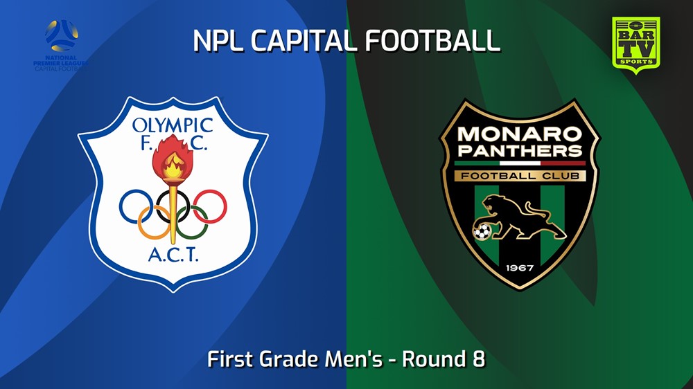 240525-video-Capital NPL Round 8 - Canberra Olympic FC v Monaro Panthers Slate Image