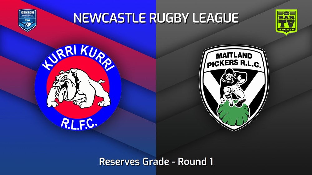 230326-Newcastle RL Round 1 - Reserves Grade - Kurri Kurri Bulldogs v Maitland Pickers Slate Image