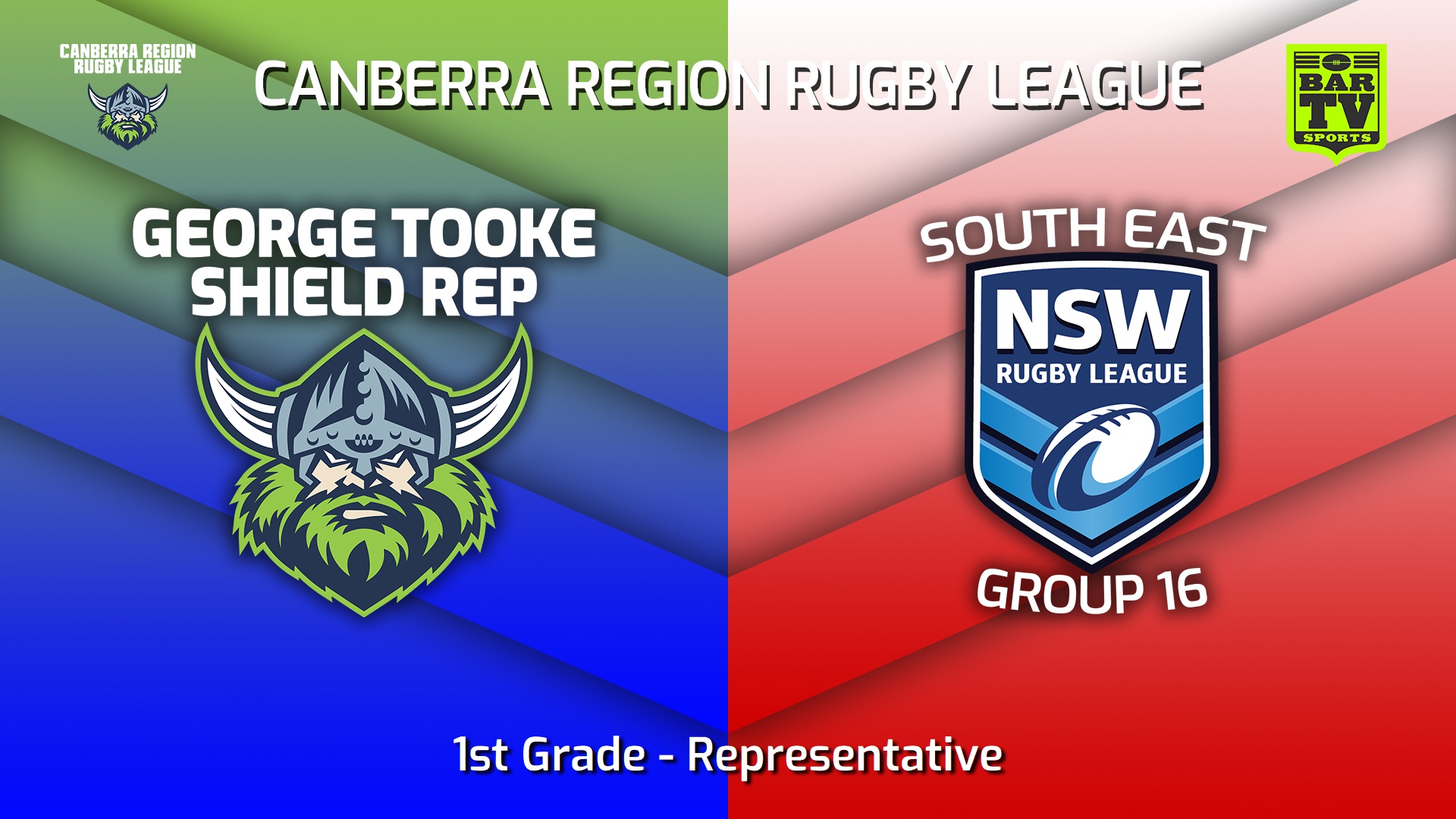 Canberra Representative - 1st Grade - George Tooke Shield v Group 16 ...