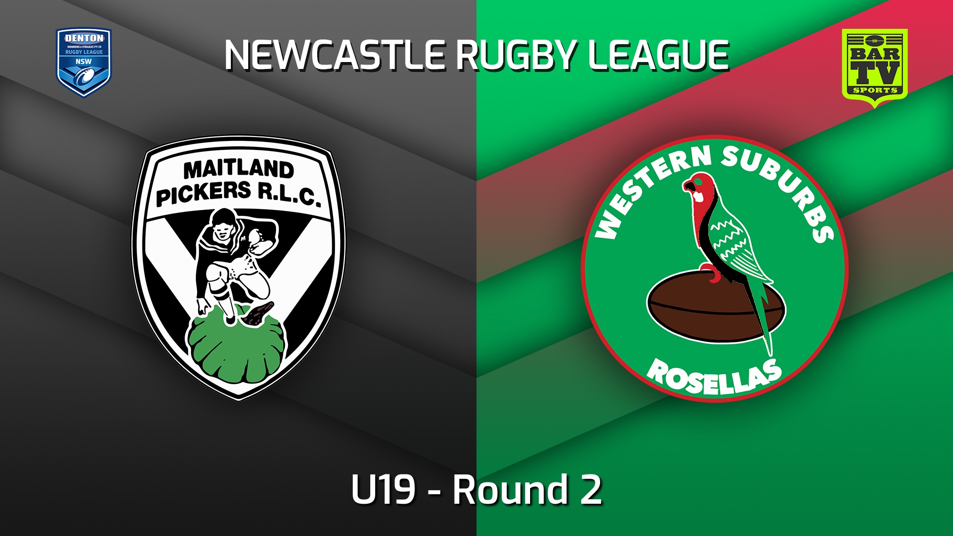 220402-Newcastle Round 2 - U19 - Maitland Pickers v Western Suburbs Rosellas Slate Image