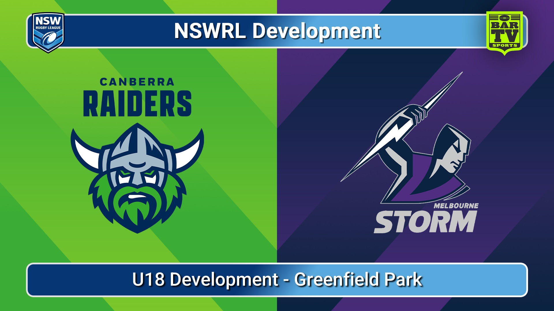 260414-video-NSWRL Development U18 Development - Canberra Raiders v Melbourne Storm Slate Image