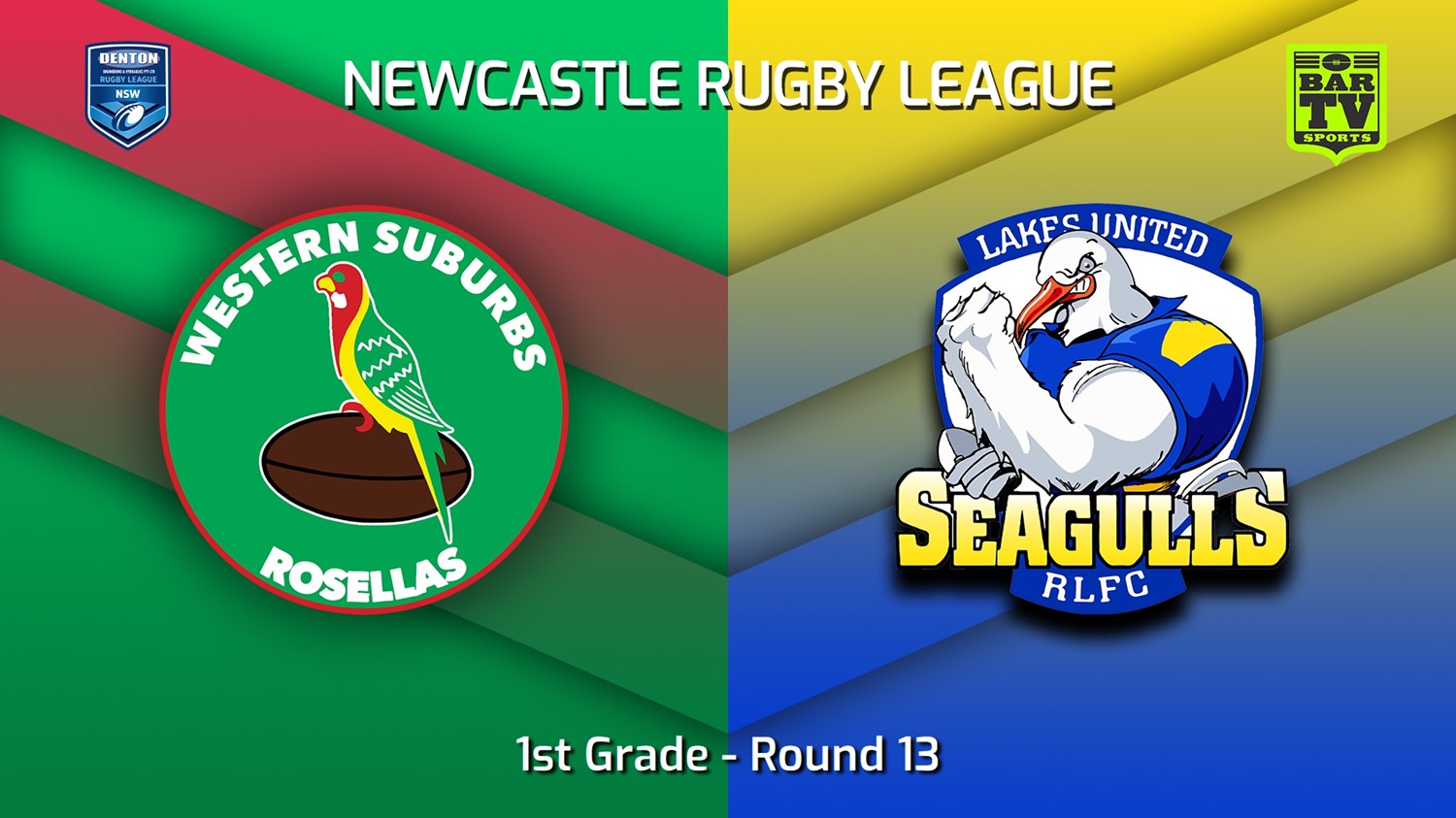 230625-Newcastle RL Round 13 - 1st Grade - Western Suburbs Rosellas v Lakes United Seagulls Slate Image