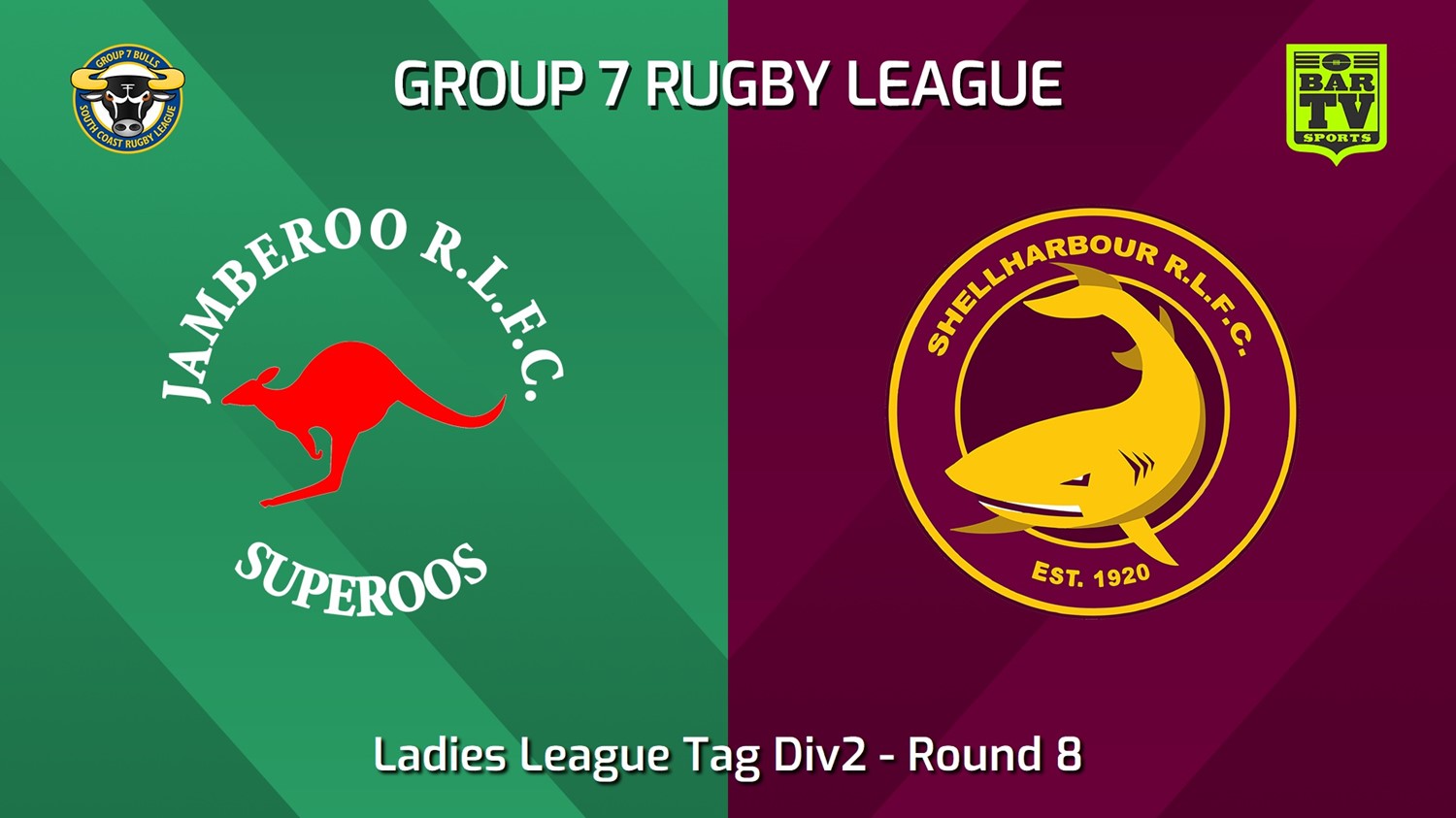 240525-video-South Coast Round 8 - Ladies League Tag Div2 - Jamberoo Superoos v Shellharbour Sharks Slate Image