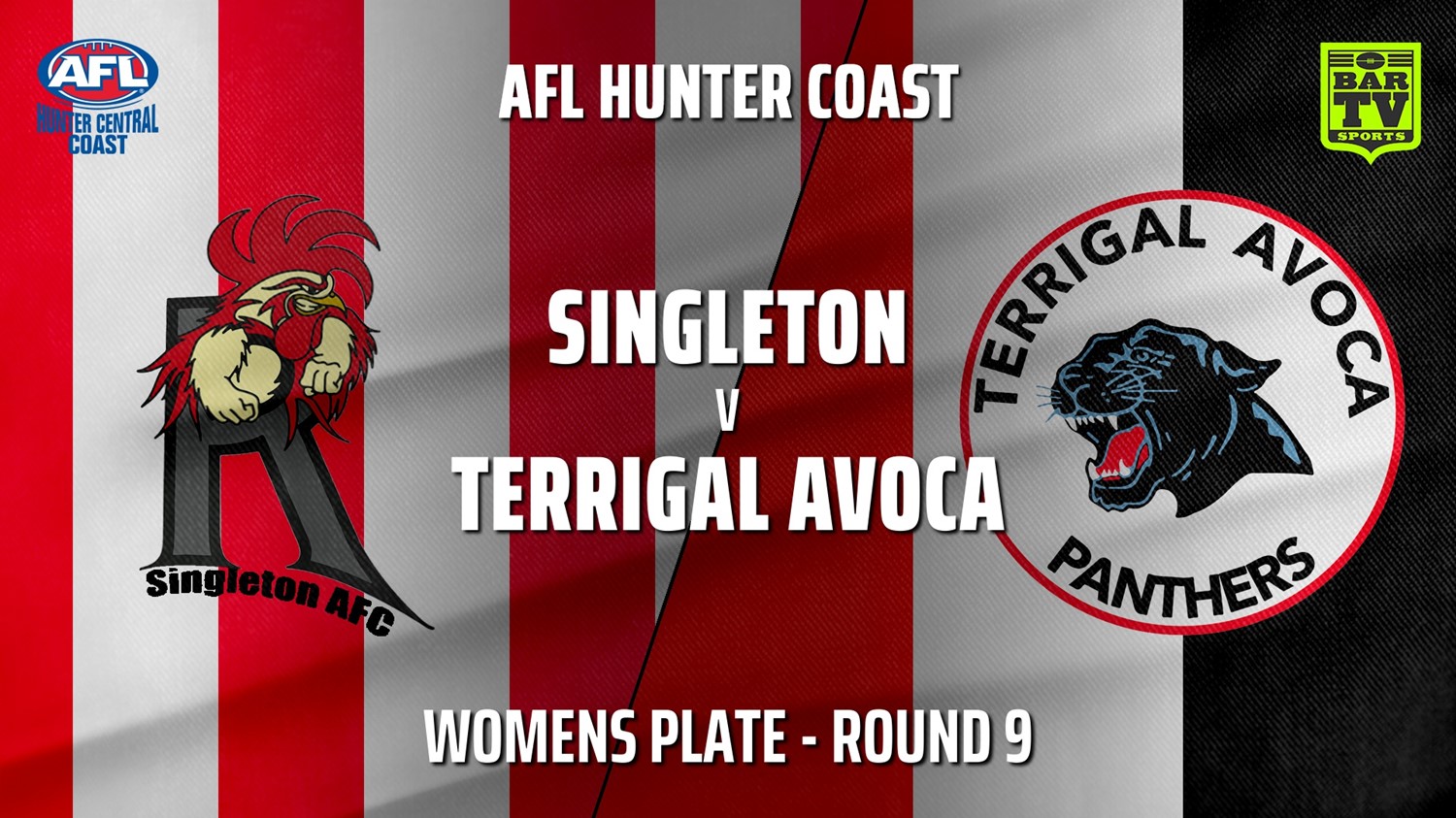 210619-AFL Hunter Central Coast Round 9 - Womens Plate - Singleton Roosters v Terrigal Avoca Panthers Minigame Slate Image