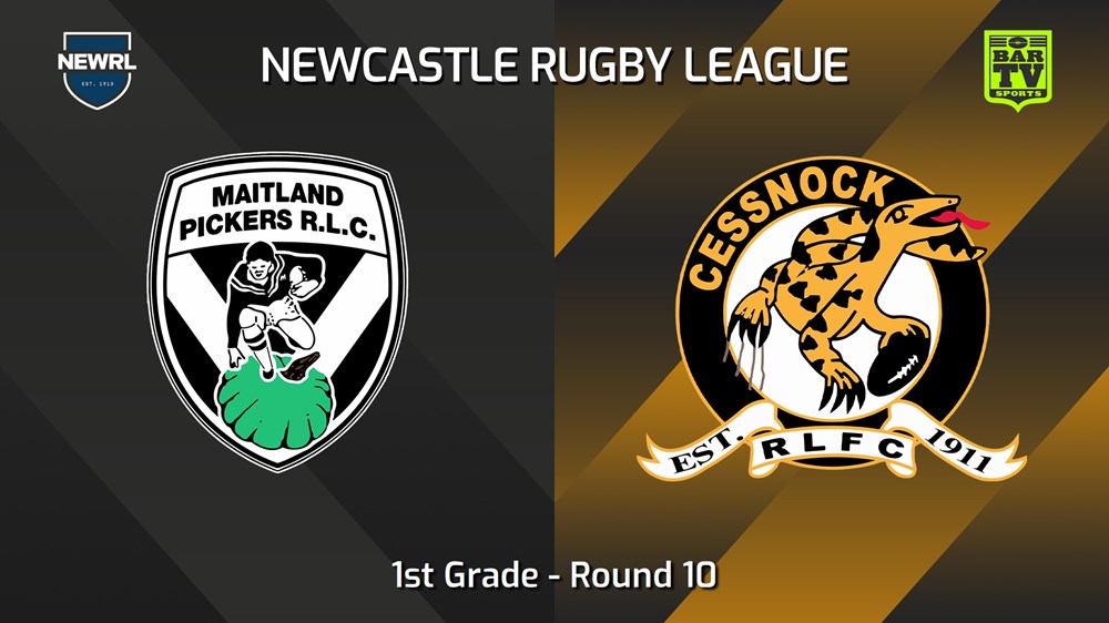 240622-video-Newcastle RL Round 10 - 1st Grade - Maitland Pickers v Cessnock Goannas Minigame Slate Image