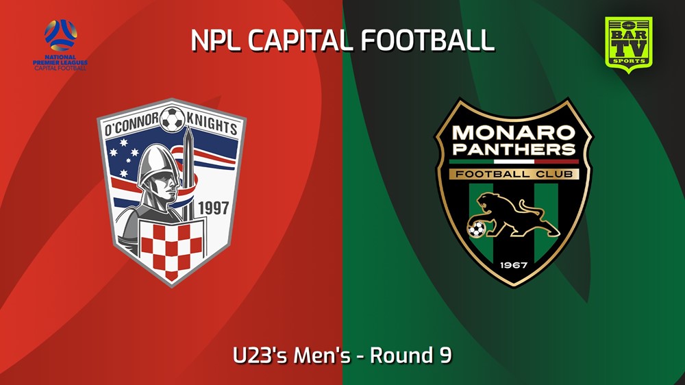 240601-video-Capital NPL U23 Round 9 - O'Connor Knights SC U23 v Monaro Panthers U23 Slate Image