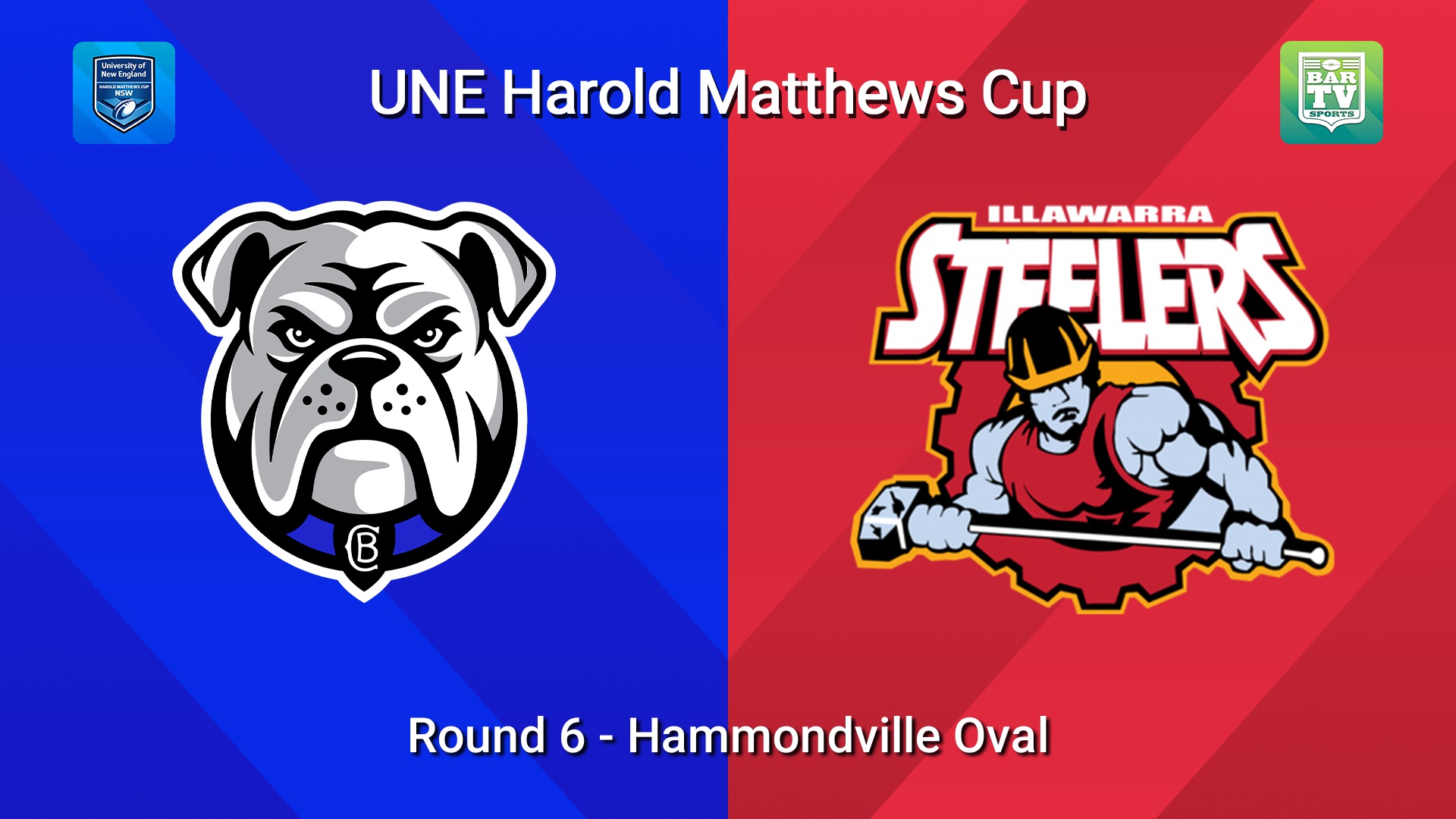 260314-video-UNE Harold Matthews Cup Round 6 - Canterbury-Bankstown Bulldogs v Illawarra Steelers Slate Image