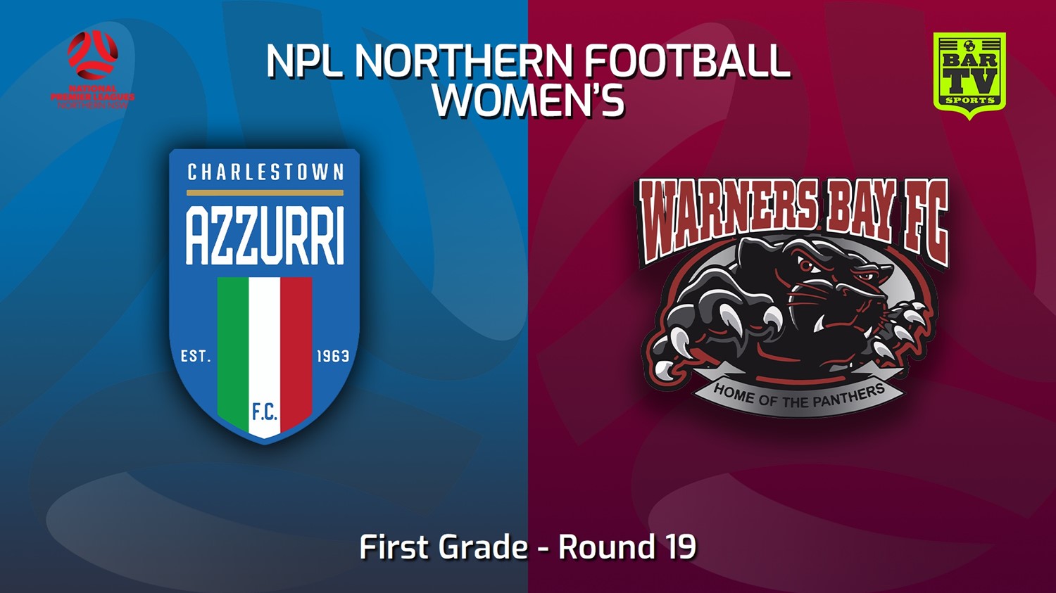 220821-NNSW NPLW Round 19 - Charlestown Azzurri FC W v Warners Bay FC W Minigame Slate Image
