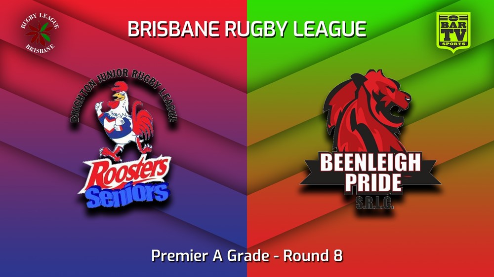 230520-BRL Round 8 - Premier A Grade - Brighton Roosters v Beenleigh Pride Slate Image