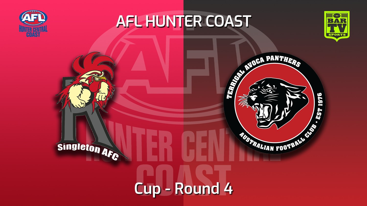 220430-AFL Hunter Central Coast Round 4 - Cup - Singleton Roosters v Terrigal Avoca Panthers Minigame Slate Image