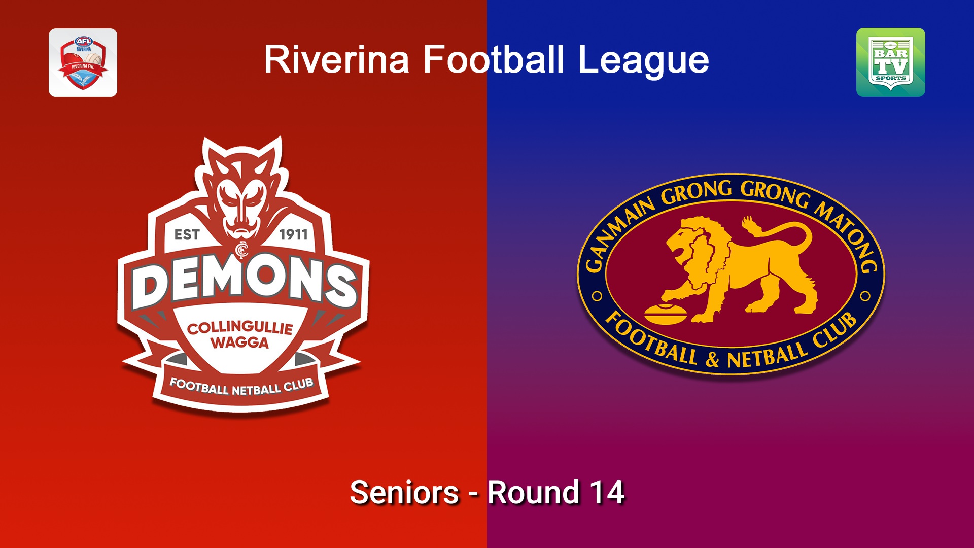 260718-video-Riverina Football League Round 14 - Seniors - Collingullie Wagga Demons v GGGM Lions Slate Image