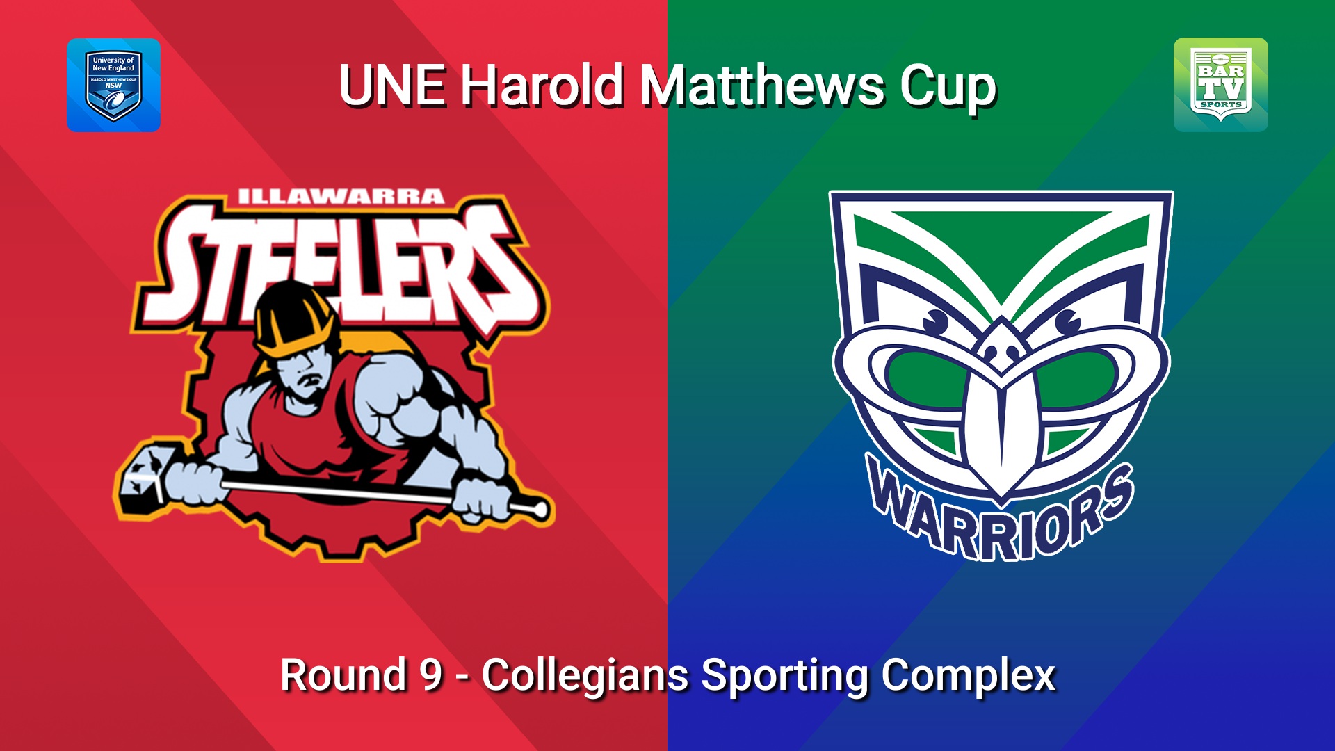 260404-video-UNE Harold Matthews Cup Round 9 - Illawarra Steelers v New Zealand Warriors Slate Image