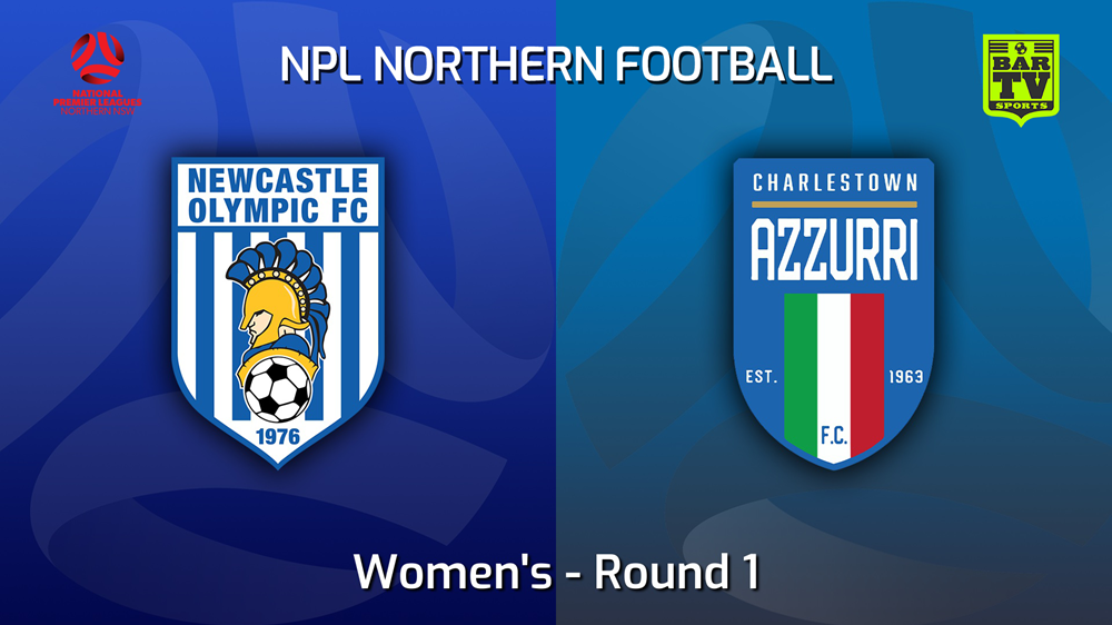 220319-NPL Women - Northern NSW Round 1 - Newcastle Olympic FC W v Charlestown Azzurri FC W Slate Image
