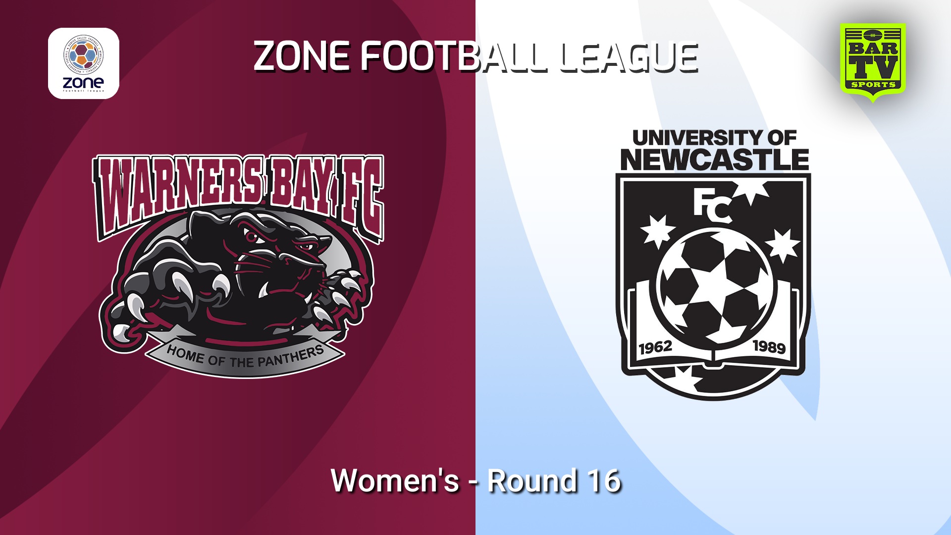 260726-video-Newcastle Zone Football League Round 16 - Women's - Warners Bay v University of Newcastle  Slate Image