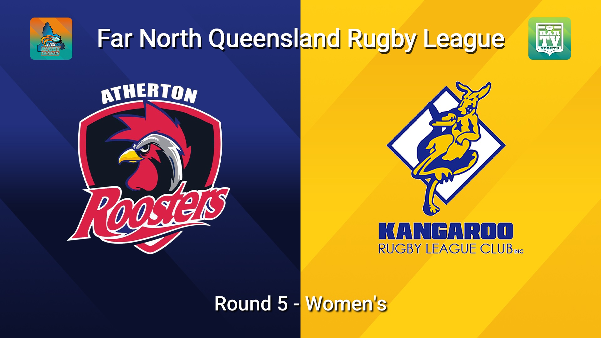 260425-video-FNQ Rugby League Round 5 - Women's - Atherton Roosters  v Cairns Kangaroos Slate Image