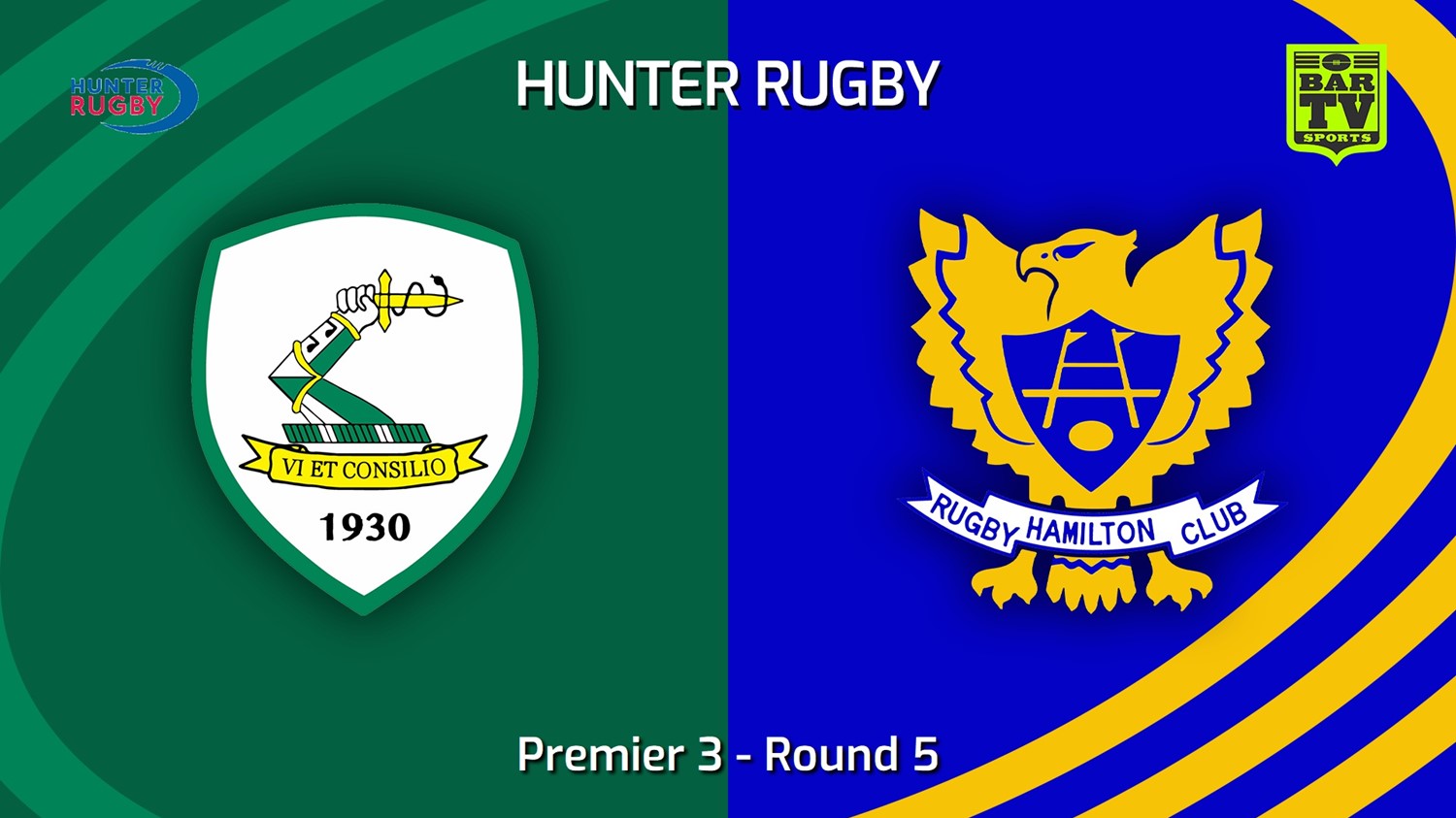 230513-Hunter Rugby Round 5 - Premier 3 - Merewether Carlton v Hamilton Hawks Minigame Slate Image