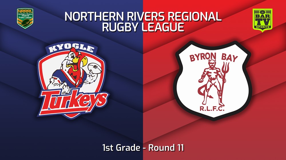 220710-Northern Rivers Round 11 - 1st Grade - Kyogle Turkeys v Byron Bay Red Devils Slate Image