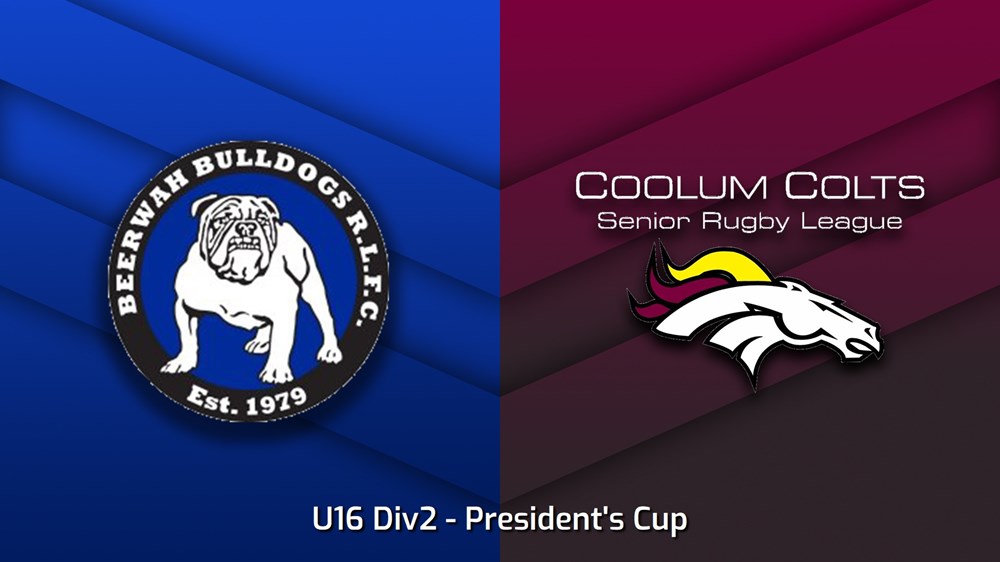 230603-Sunshine Coast Junior Rugby League President's Cup - U16 Div2 - Beerwah Bulldogs v Coolum Colts Slate Image