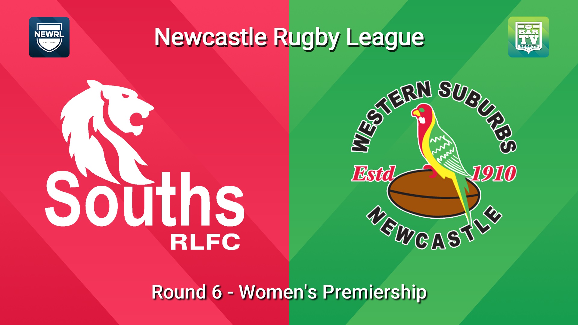 260606-video-Newcastle RL Round 6 - Women's Premiership - South Newcastle Lions v Western Suburbs Rosellas Slate Image