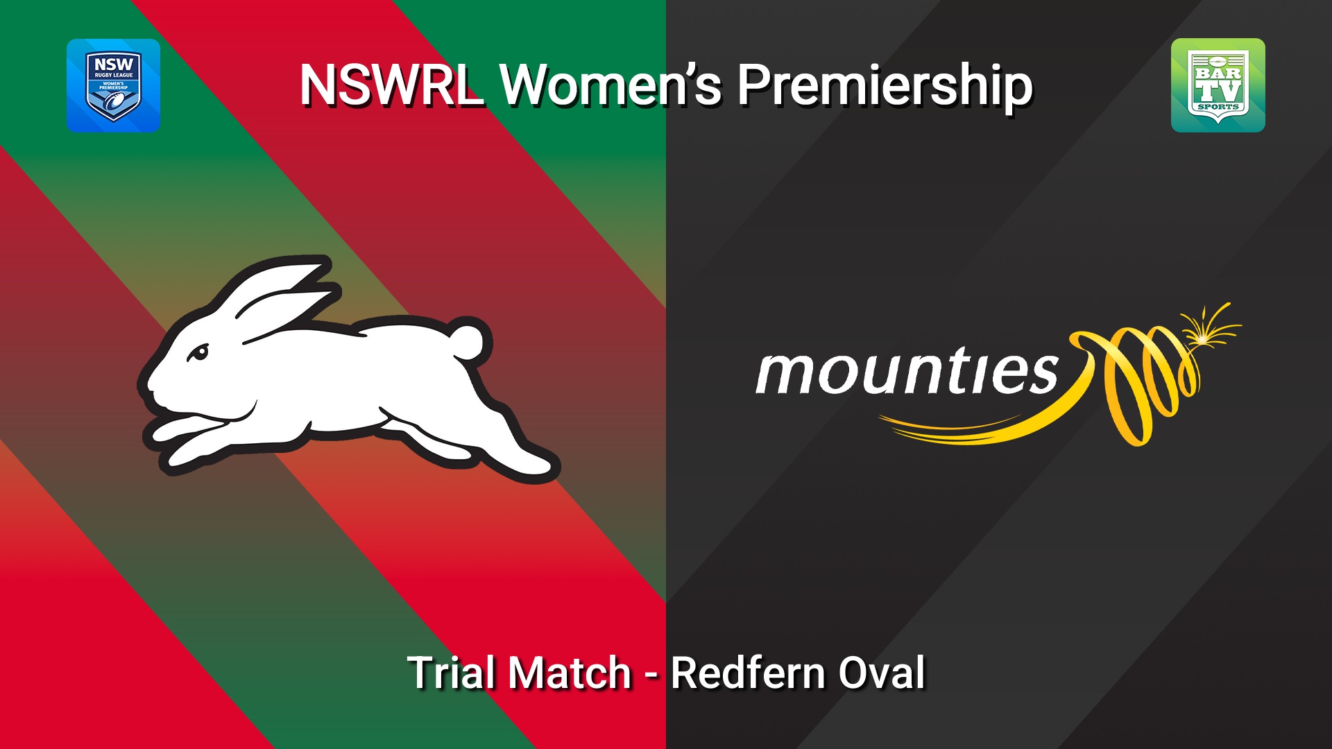 260529-video-NSW Women's Premiership Trial Match - South Sydney Rabbitohs v Mounties Slate Image