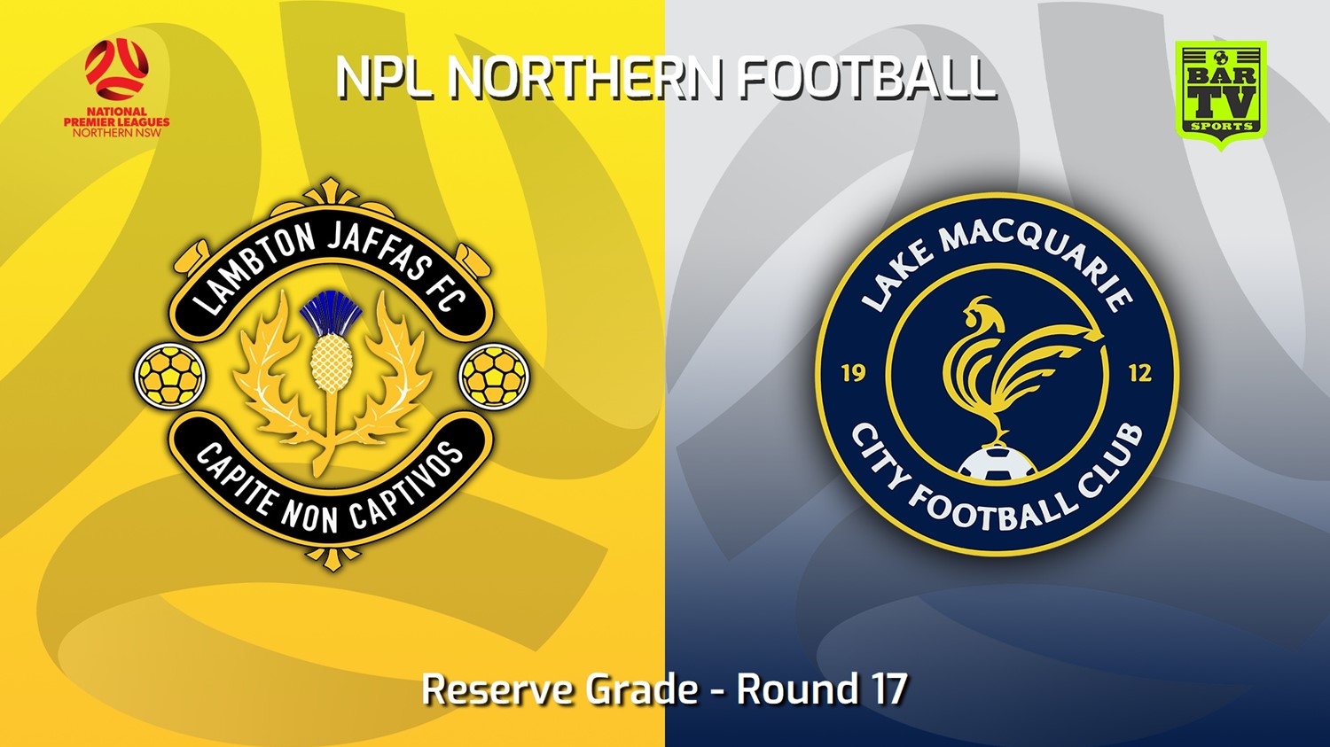 220816-NNSW NPLM Res Round 17 - Lambton Jaffas FC Res v Lake Macquarie City FC Res Minigame Slate Image