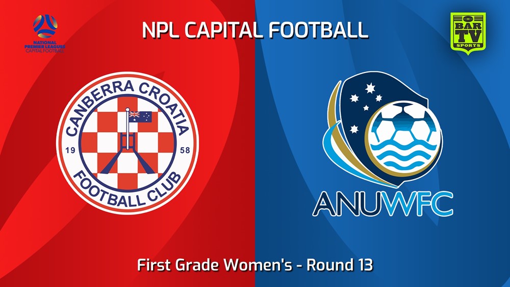 240630-video-Capital Womens Round 13 - Canberra Croatia FC W v ANU WFC Slate Image