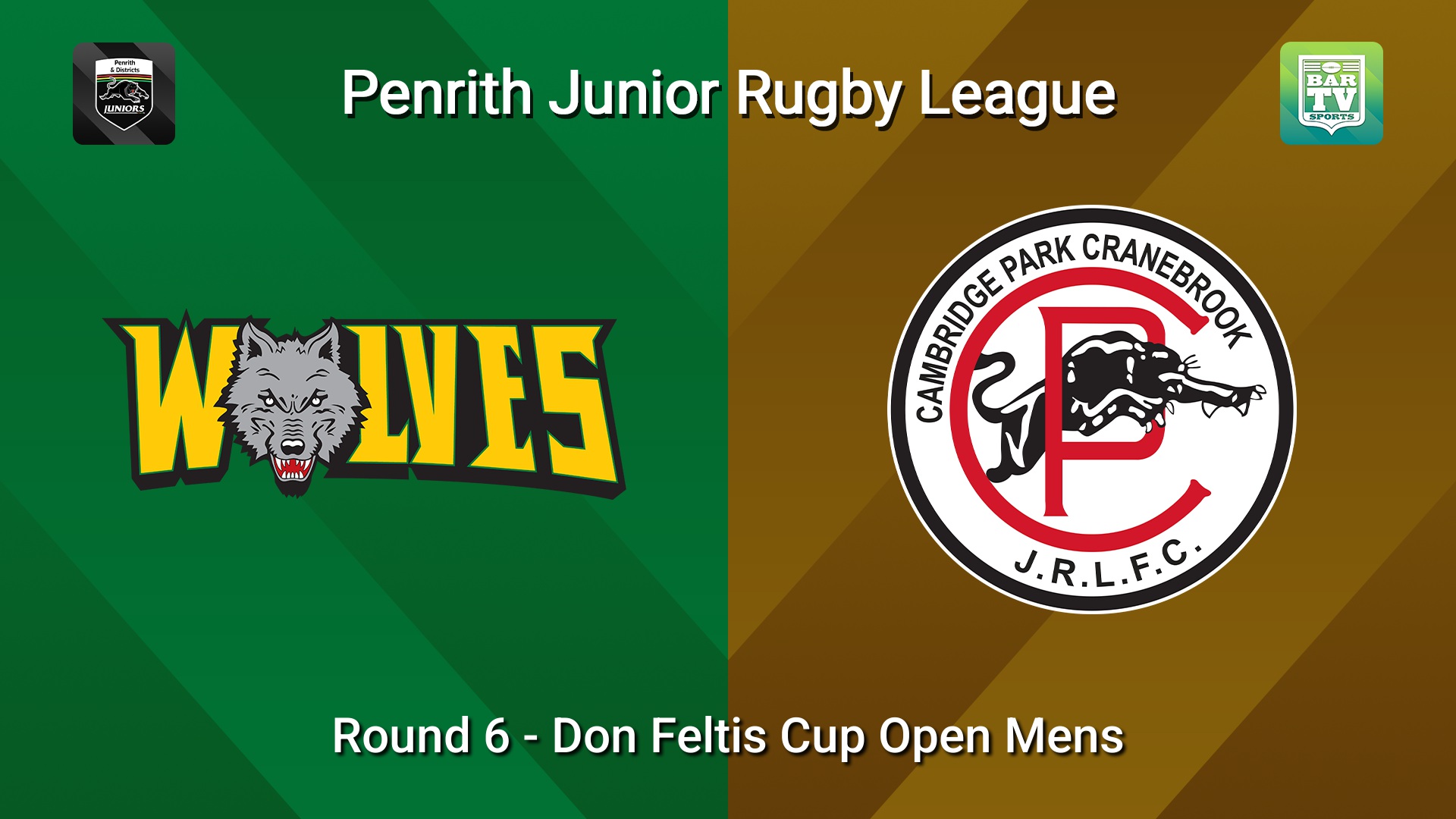 260517-video-Penrith & District Junior Rugby League Round 6 - Don Feltis Cup Open Mens - Windsor Wolves v Cambridge Park Slate Image