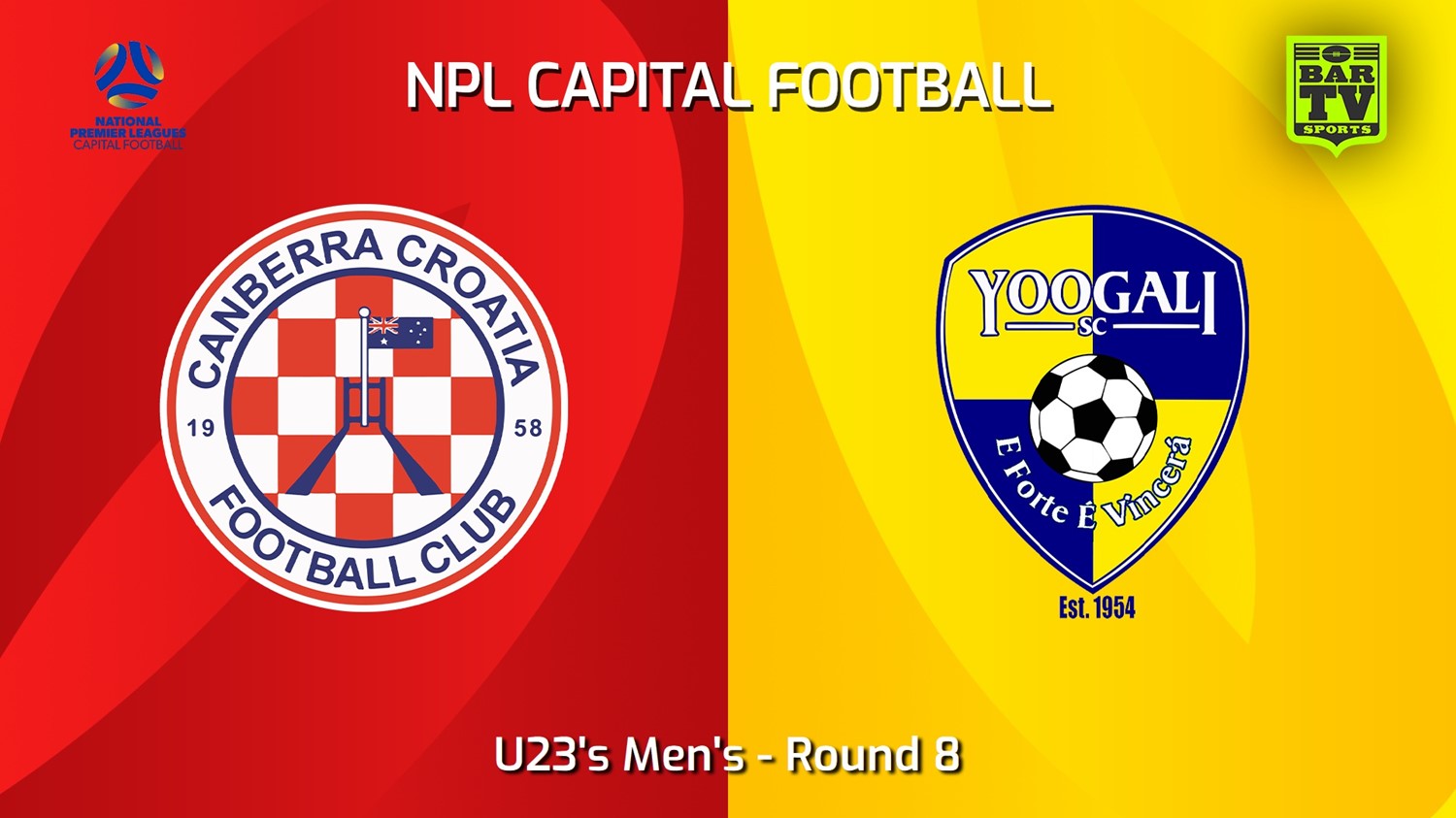 240526-video-Capital NPL U23 Round 8 - Canberra Croatia FC U23 v Yoogali SC U23 Slate Image