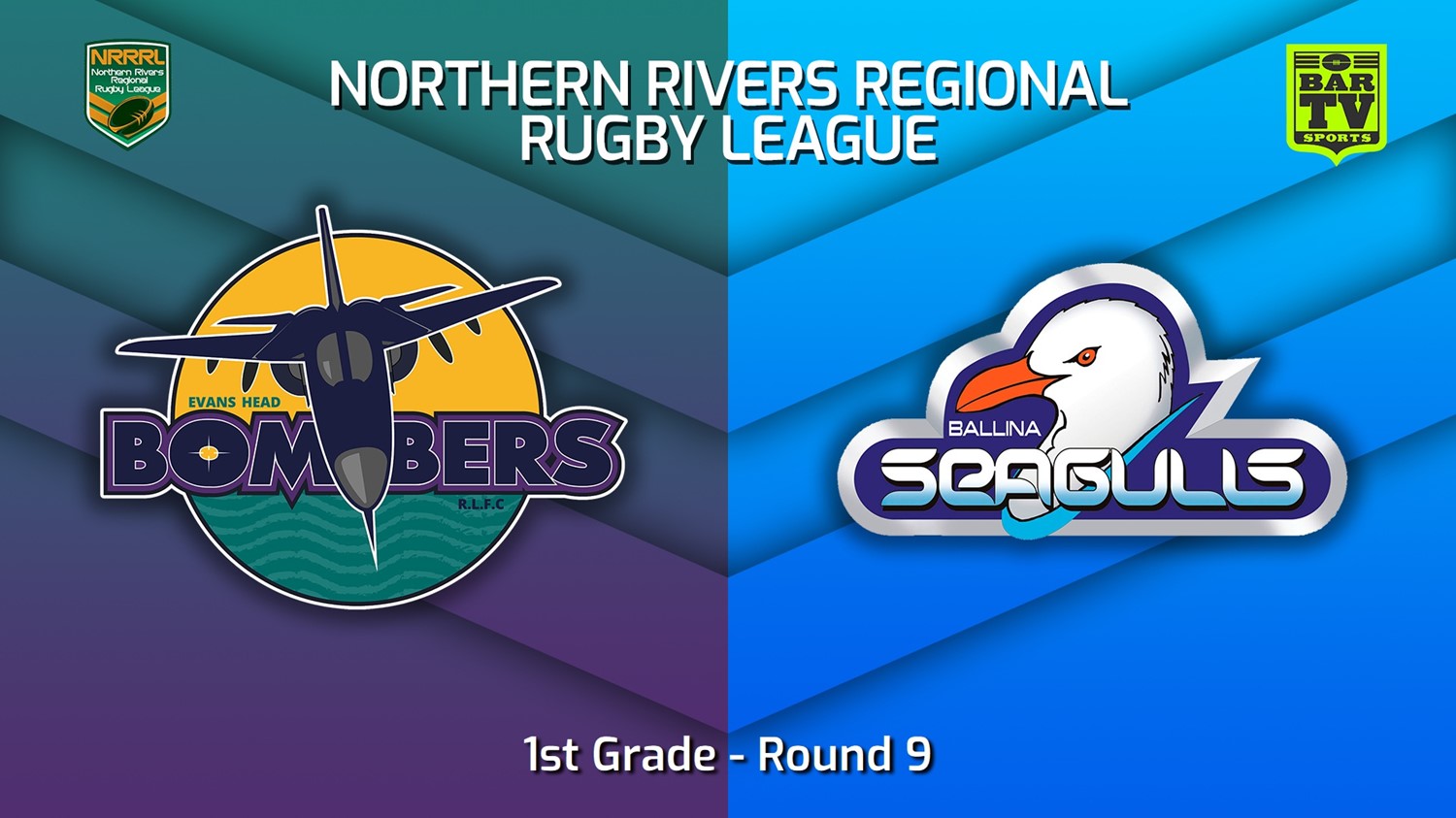 220625-Northern Rivers Round 9 - 1st Grade - Evans Head Bombers v Ballina Seagulls Minigame Slate Image
