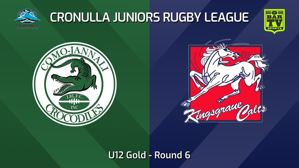240525-video-Cronulla Juniors Round 6 - U12 Gold - Como Jannali Crocodiles v Kingsgrove Colts Slate Image