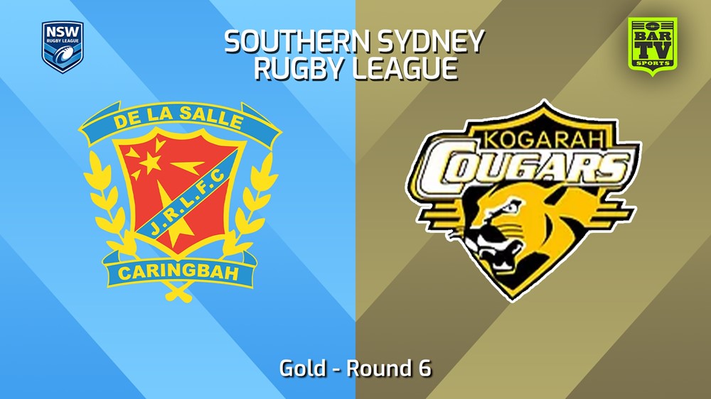 240518-video-S. Sydney Open Round 6 - Gold - De La Salle v Kogarah Cougars Slate Image