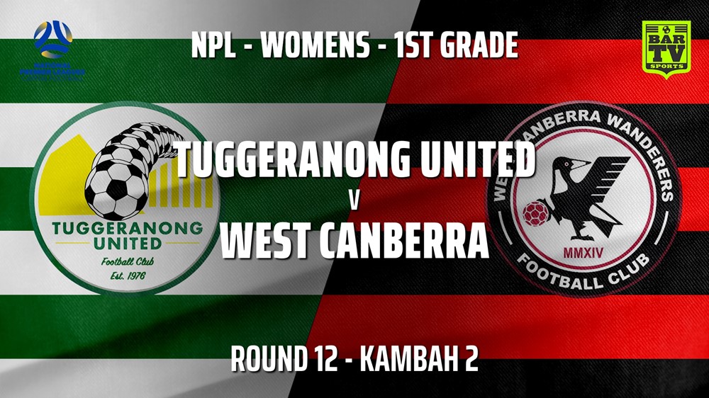 210704-Capital Womens Round 12 - Tuggeranong United FC (women) v West Canberra Wanderers FC (women) Slate Image