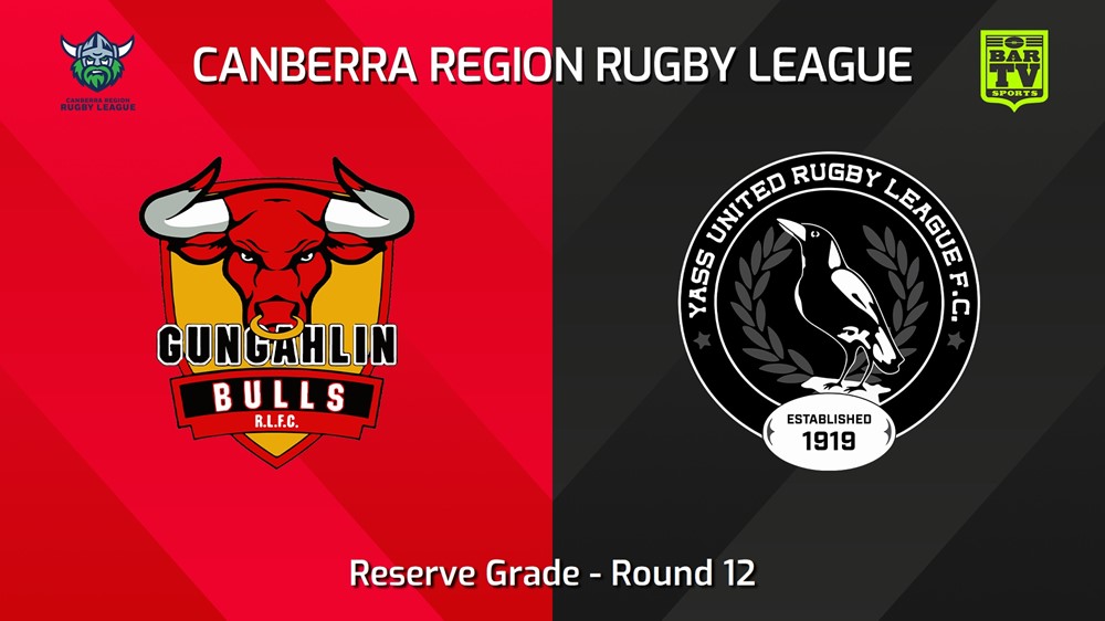 240629-video-Canberra Round 12 - Reserve Grade - Gungahlin Bulls v Yass Magpies Slate Image