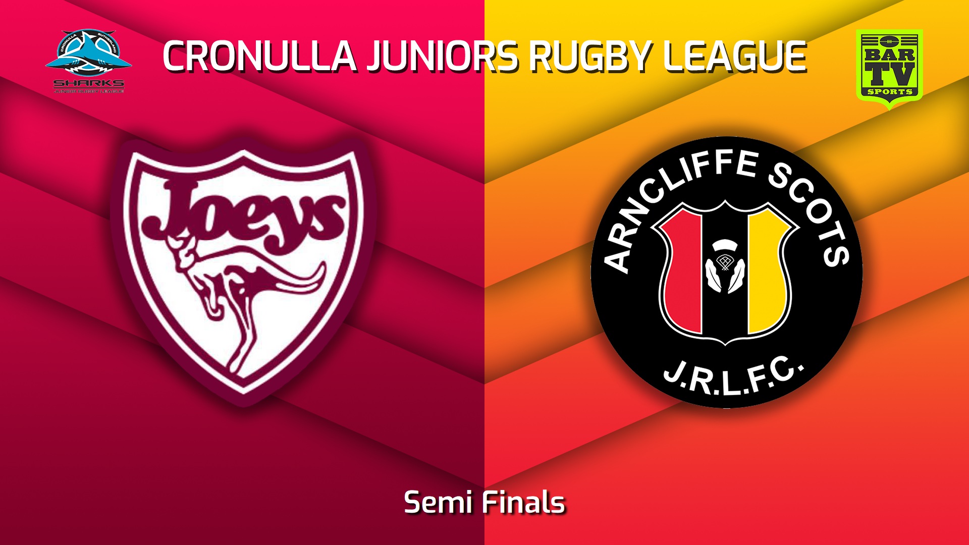 Cronulla Juniors Semi Final U14 Gold St Josephs v Arncliffe Scots