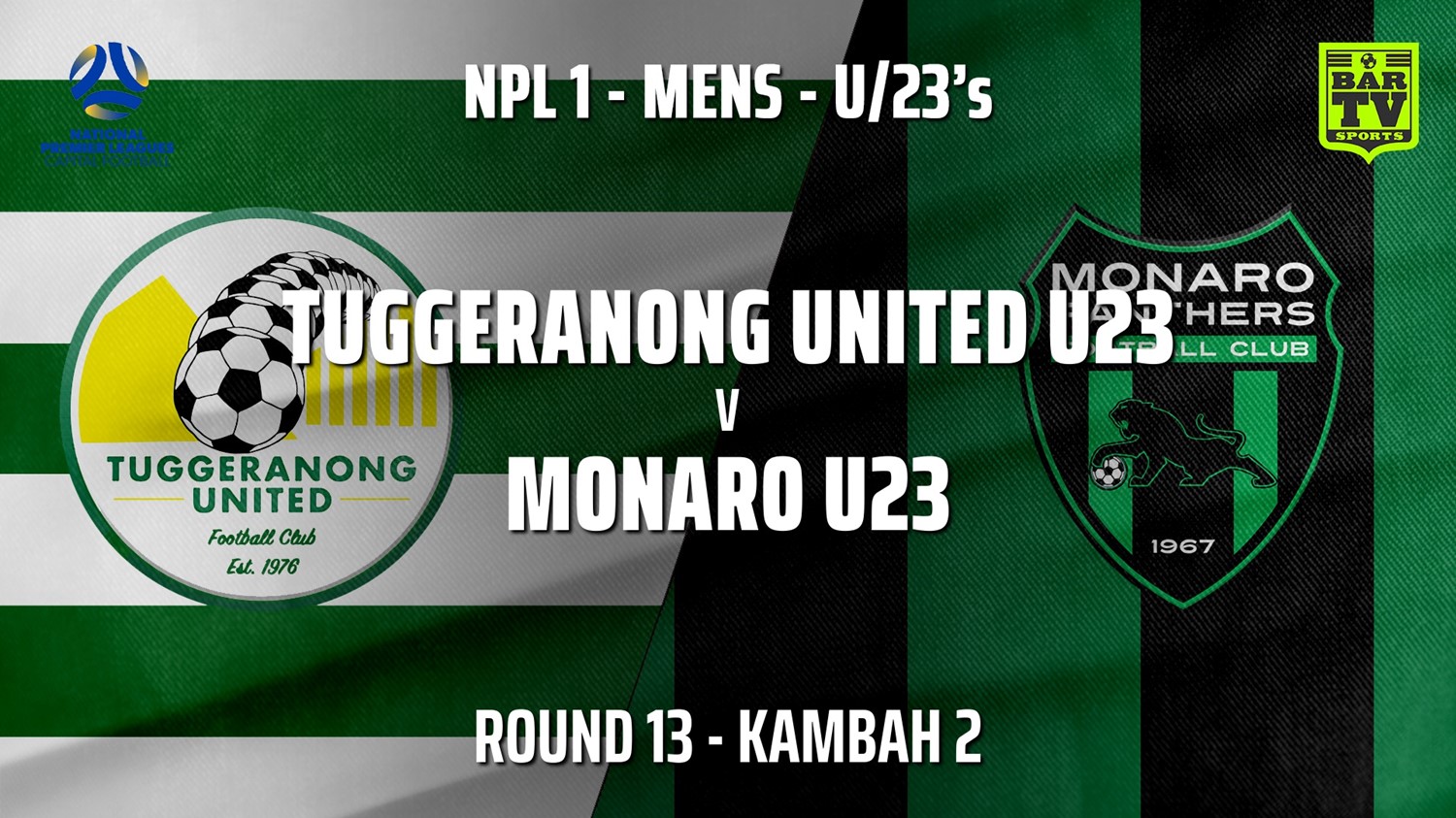 210711-Capital NPL U23 Round 13 - Tuggeranong United U23 v Monaro Panthers U23 Minigame Slate Image