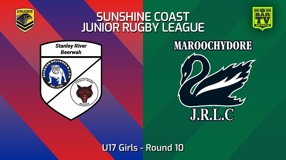 240614-video-Sunshine Coast Junior Rugby League Round 10 - U17 Girls - Stanley River/Beerwah JRL v Maroochydore Swans JRL Slate Image