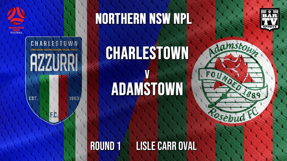NPL - NNSW Round 1 - Charlestown Azzurri v Adamstown Rosebud FC Slate Image