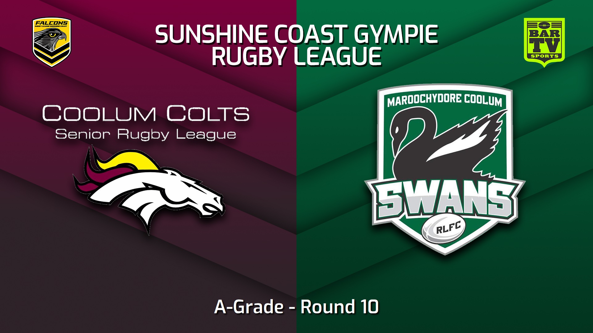 Sunshine Coast RL Round 10 - A-Grade - Coolum Colts v Maroochydore ...