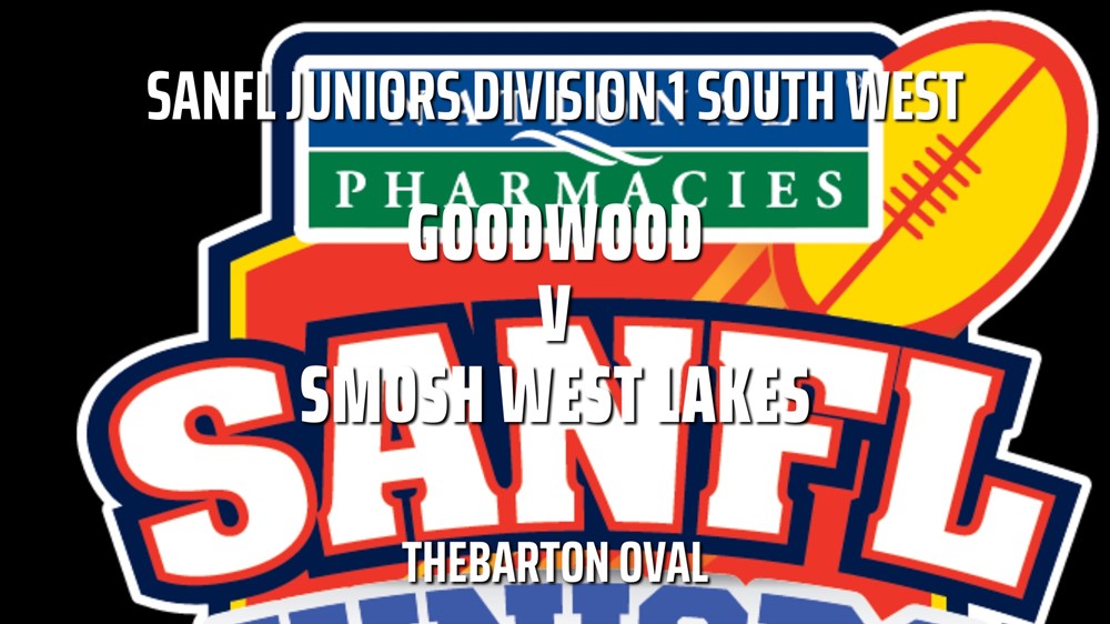 210912-SANFL Juniors Division 1 South West - Under 13 Girls - GOODWOOD v SMOSH WEST LAKES Slate Image