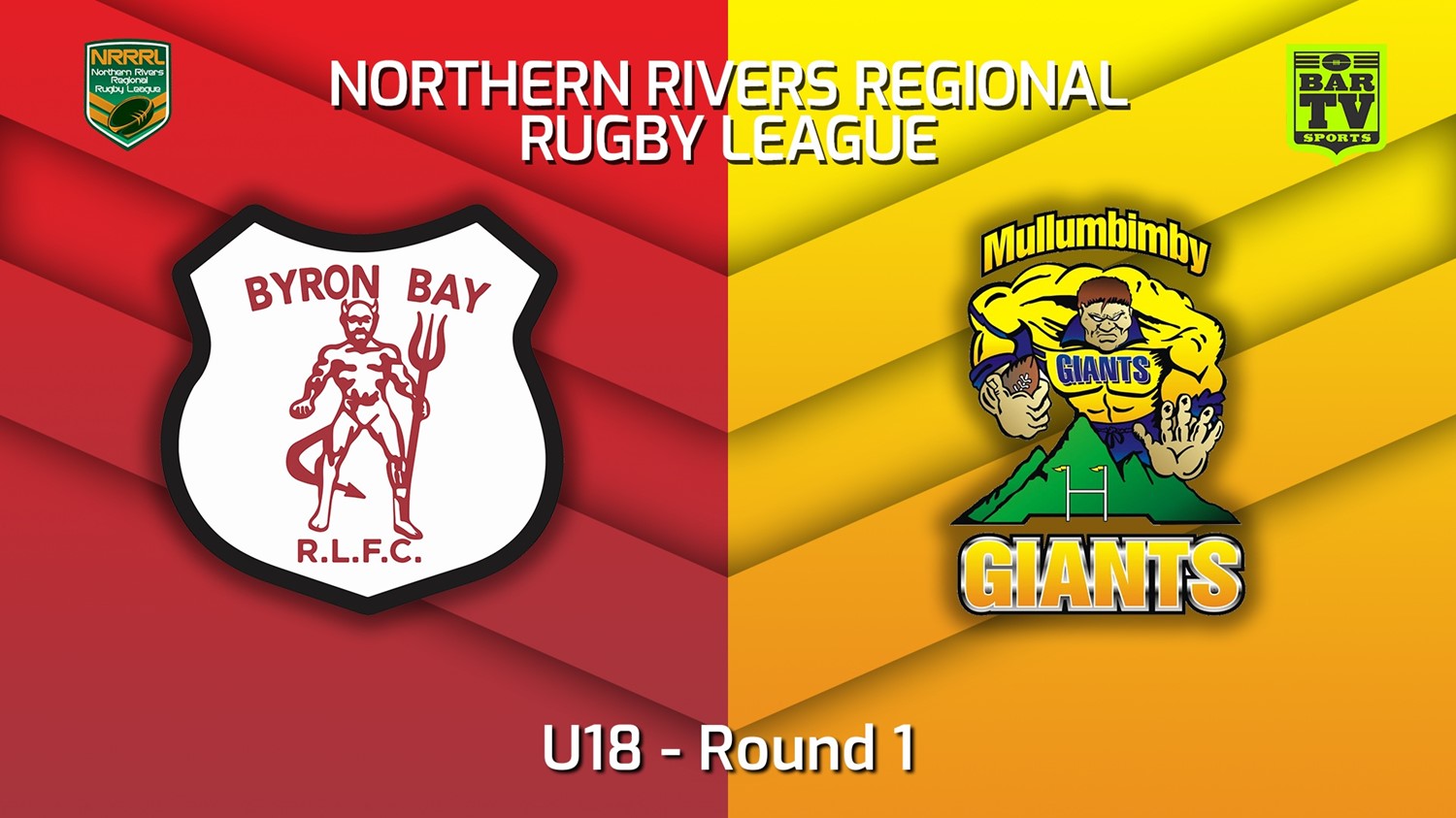 220423-Northern Rivers Round 1 - U18 - Byron Bay Red Devils v Mullumbimby Giants Minigame Slate Image