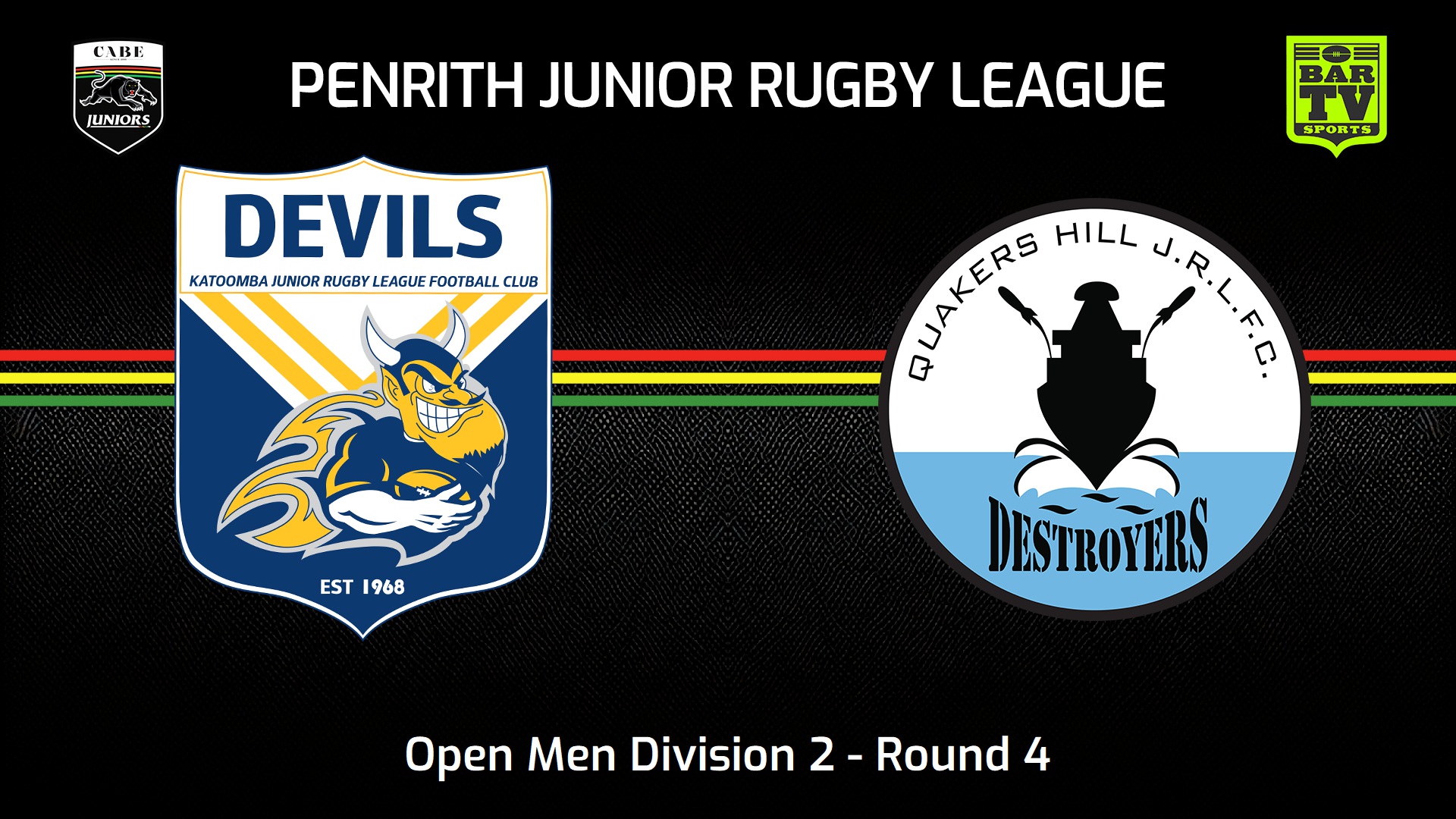 VIDEO Penrith & District Junior Rugby League Round 4 Open Men