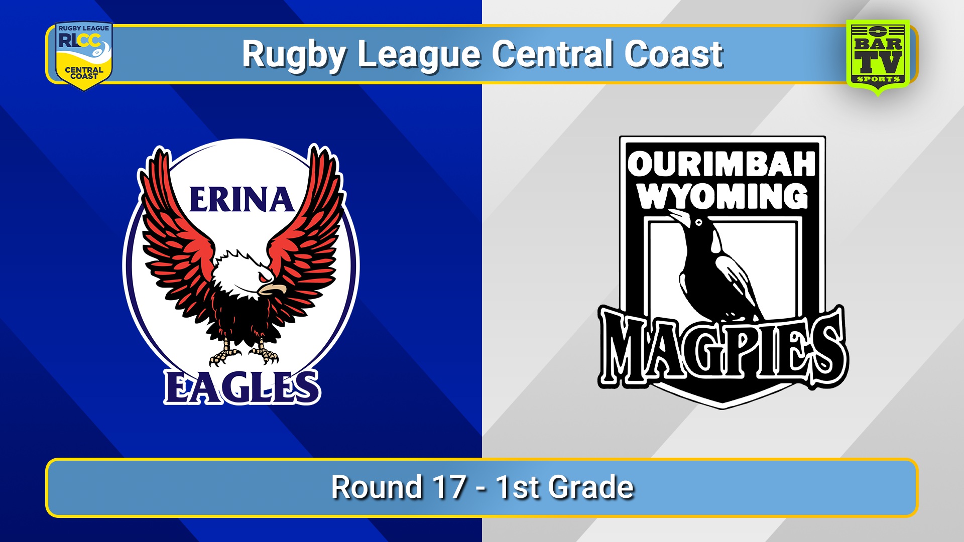 250817-video-RLCC Round 17 - 1st Grade - Erina Eagles v Ourimbah Wyoming Magpies Slate Image