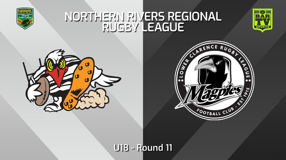 240623-video-Northern Rivers Round 11 - U18 - Tweed Heads Seagulls v Lower Clarence Magpies Slate Image