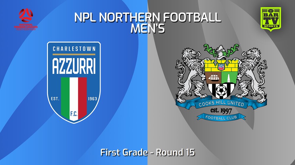 240616-video-NNSW NPLM Round 15 - Charlestown Azzurri FC v Cooks Hill United FC Slate Image