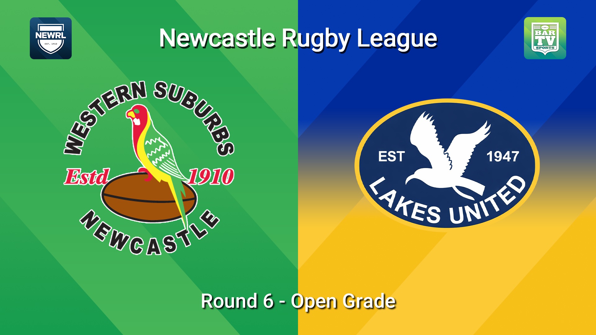 260522-video-Newcastle RL Round 6 - Open Grade - Western Suburbs Rosellas v Lakes United Seagulls Slate Image